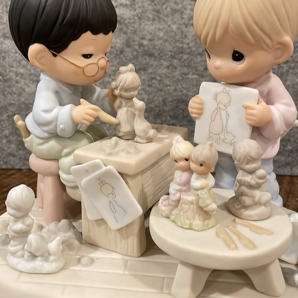 Precious Moments “How Can Two Work Together Except They Agree” - Picture 2 of 6